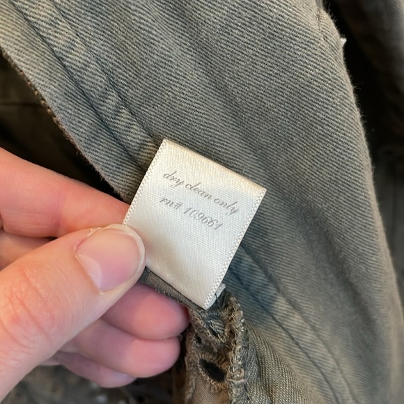 Harper Eyelet Utility Jacket Size Medium - Picture 8 of 8